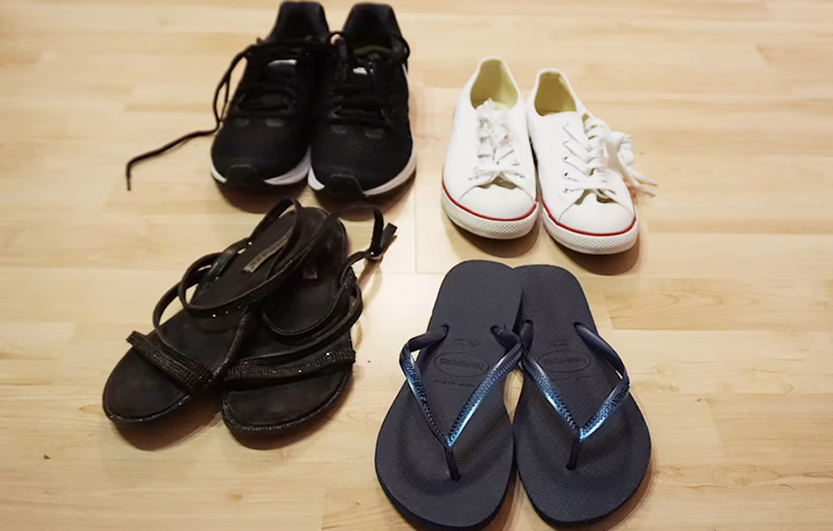 Schuhe Steffi Schuhe fuer Weltreise