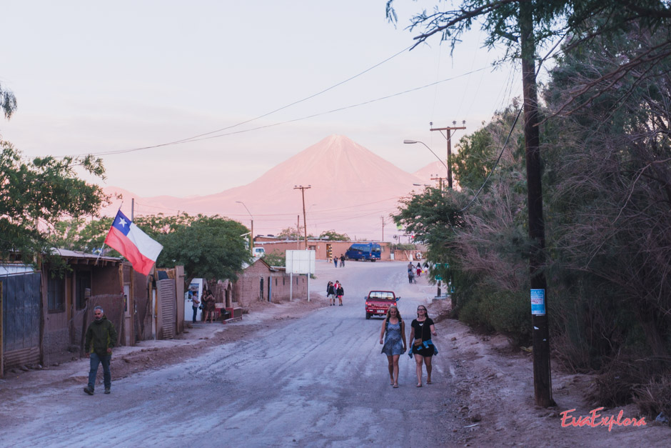 SanPedro_Chile Straße aus der Stadt