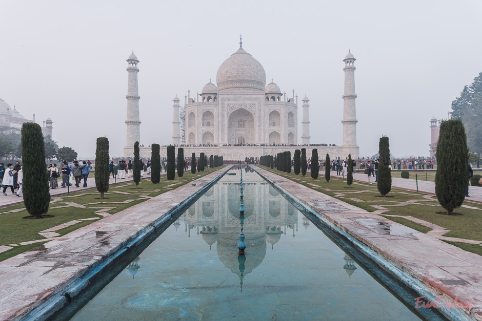 Taj Mahal Besuch in Indien