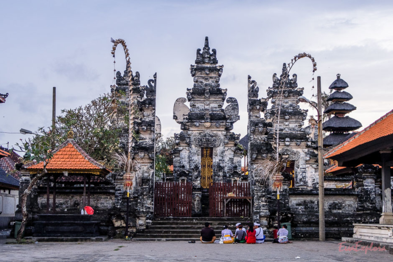 Tempel in Canggu Bali Urlaub Indonesien