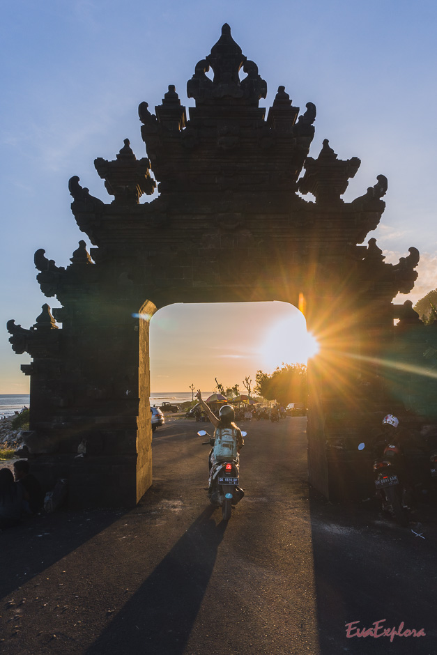 Roller fahren auf Bali