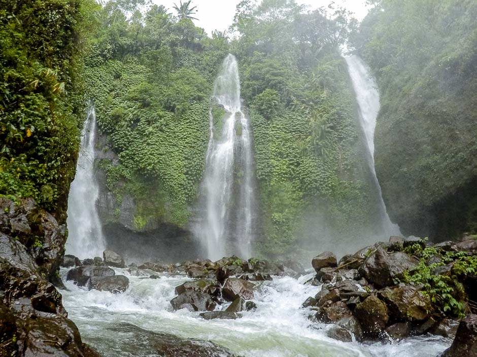 groesster Wasserfall auf Bali