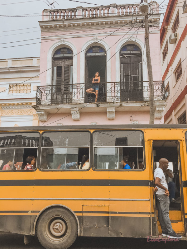 Bus fahren Kuba