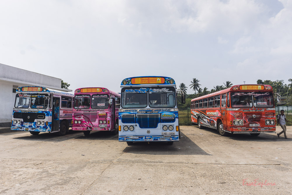 Bus fahren SriLanka