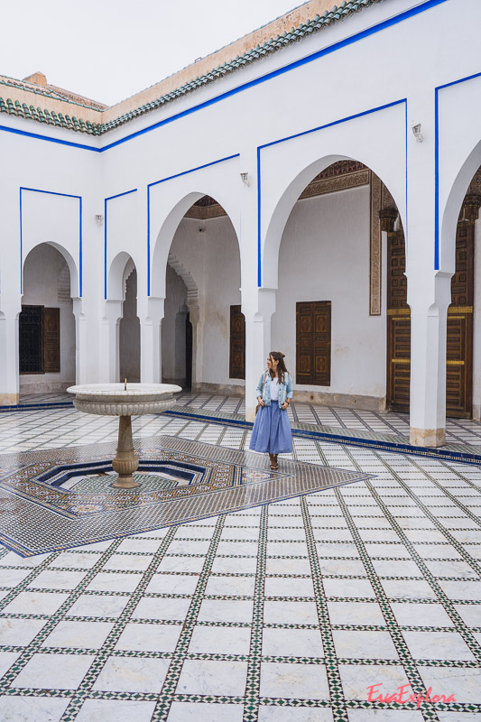 Marrakesch Sehenswuerdigkeit Bahia Palast
