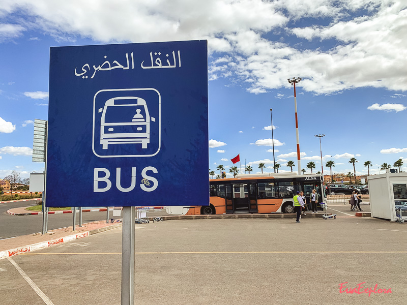 Flughafen Bus Marrakesch