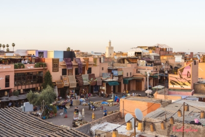 Hauptplatz Djemaa el Fna Sehenswuerdigkeiten Marrakesch