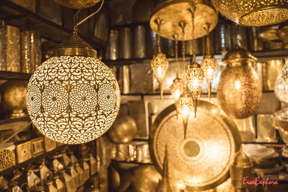 Lampen kaufen in Marrakesch