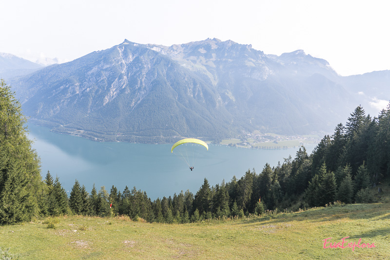 Paragliding am Achensee