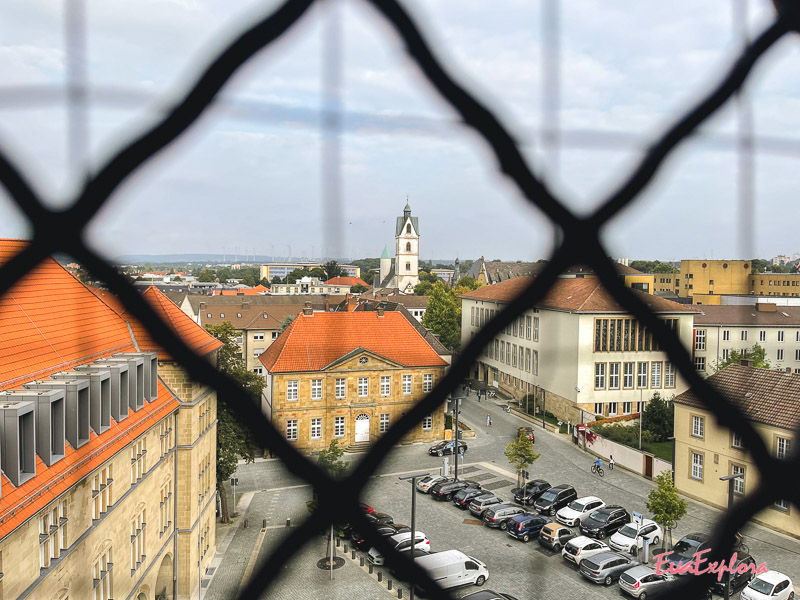 Aussicht vom Glockenturm Paderborn