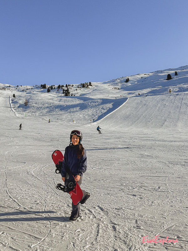 Snowboarden im Pitztal